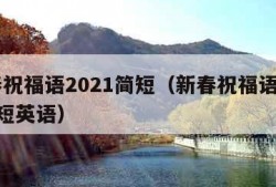 新春祝福语2021简短（新春祝福语2021简短英语）