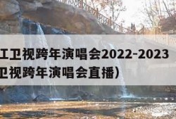 浙江卫视跨年演唱会2022-2023（浙江卫视跨年演唱会直播）