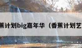 香蕉计划big嘉年华（香蕉计划艺人）